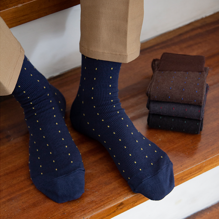 RAIN JACQUARD | SUIT SOCKS