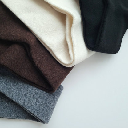 CASHMERE KNEE SOCKS