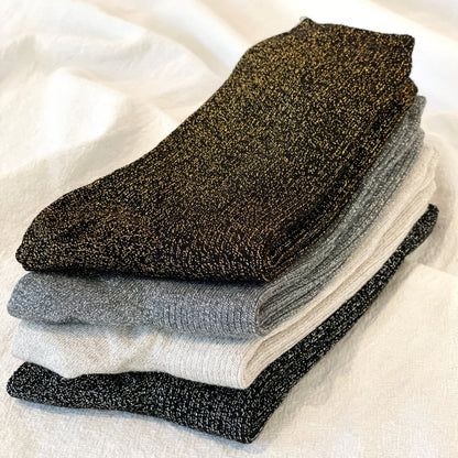 LONG GLITTER SOCKS