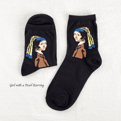 FAMOUS PAINTING SOCKS