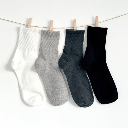 ANKLE RIBBED SOCKS