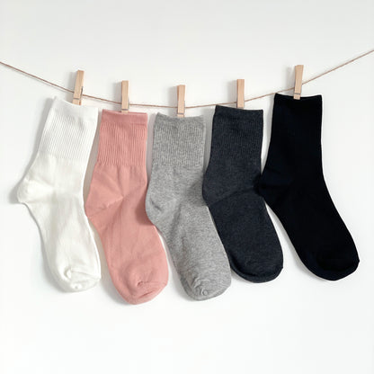 WOMEN'S ANKLE RIBBED SOCKS