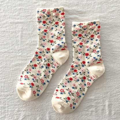 FLORAL PATTERN SOCKS