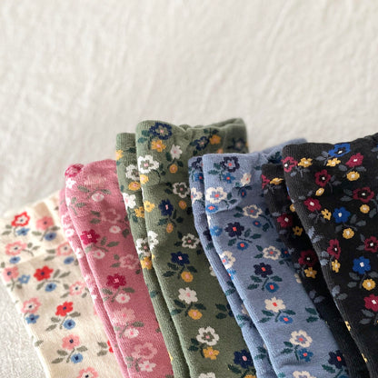 [SET] FLORAL PATTERN SOCKS