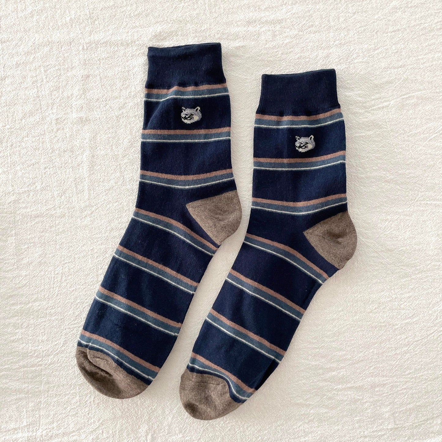 FOX STRIPED SOCKS