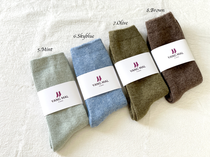 CASHMERE WOOL SOCKS