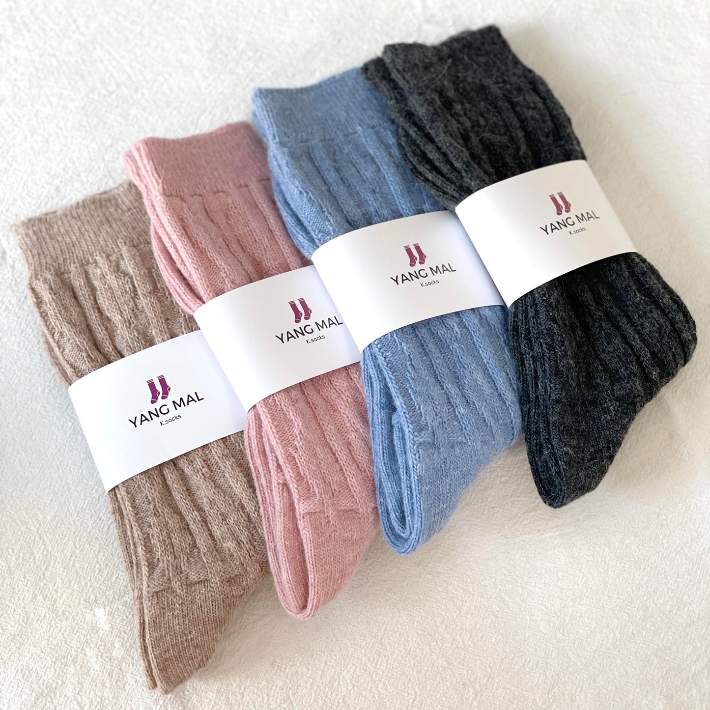 TWIST ALPACA WOOL SOCKS