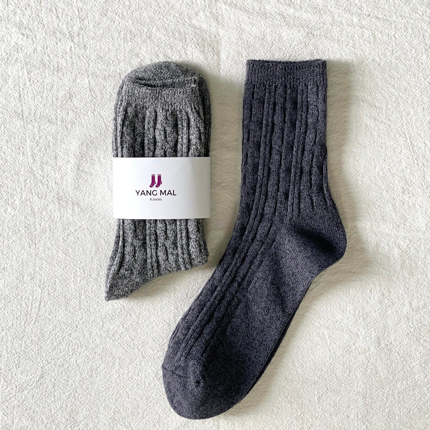 TWIST KNITTED SOCKS