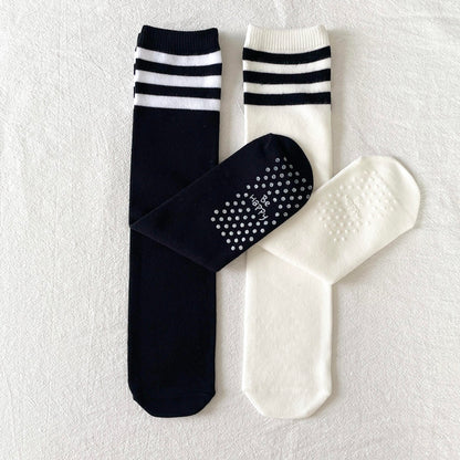 TRIPLE LINE NON SLIP KNEE SOCKS | KIDS | ONE SIZE