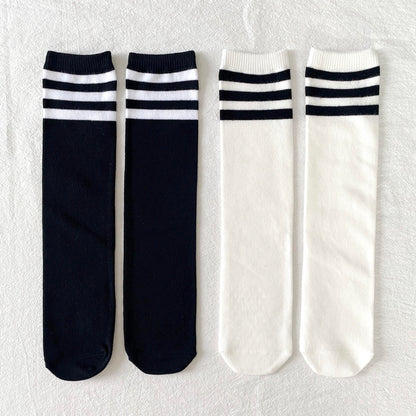 TRIPLE LINE NON SLIP KNEE SOCKS | KIDS | ONE SIZE