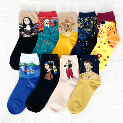 FAMOUS PAINTING SOCKS