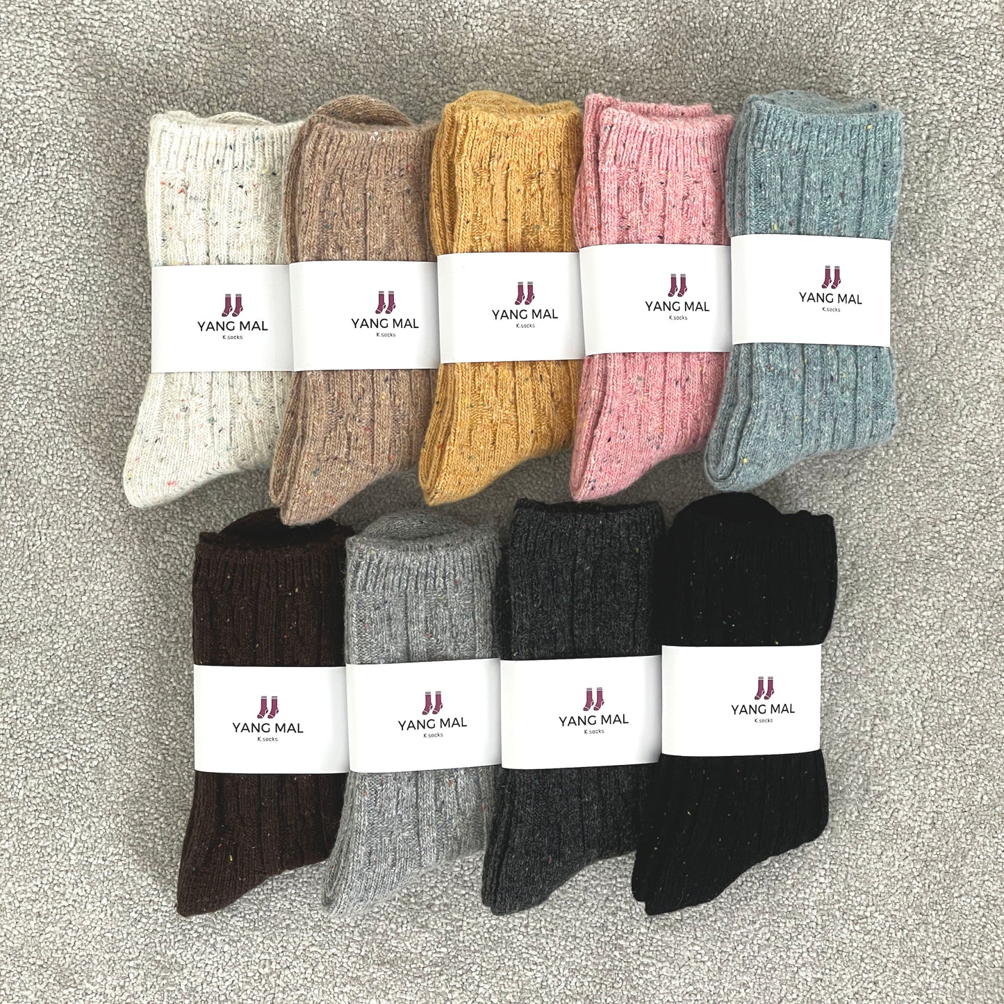 DOT WOOL SOCKS