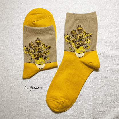 FAMOUS PAINTING SOCKS