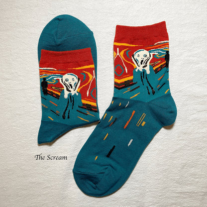 FAMOUS PAINTING SOCKS