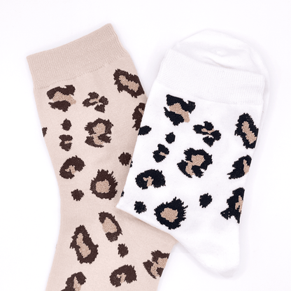 LUREX LEOPARD SOCKS