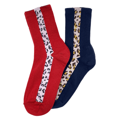 LEOPARD LINE SOCKS