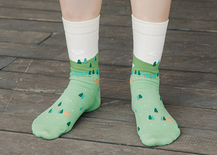 UNISEX | JEJU OREUM | MOUNTAINS SOCKS