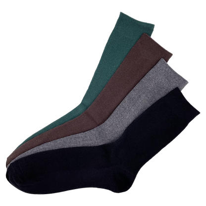 COTTON RIBBED SOCKS | MEN