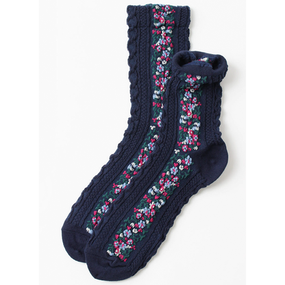 TWIDDLE FLORAL SOCKS