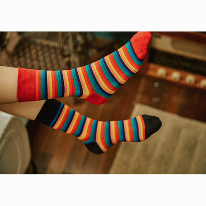 PIPPI STRIPED SOCKS