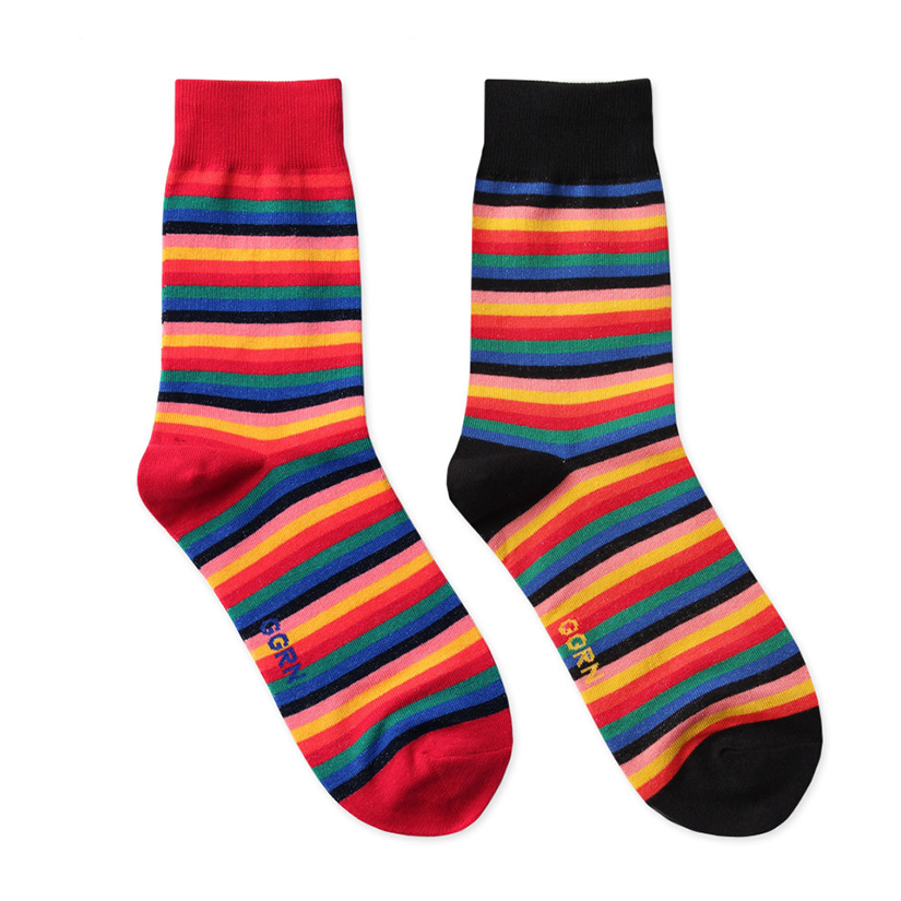 striped socks