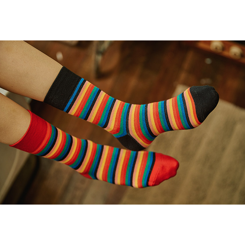 PIPPI STRIPED SOCKS