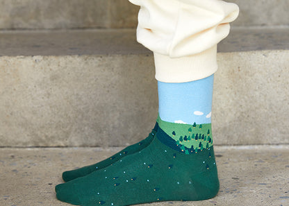 UNISEX | JEJU OREUM | MOUNTAINS SOCKS