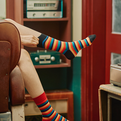 PIPPI STRIPED SOCKS